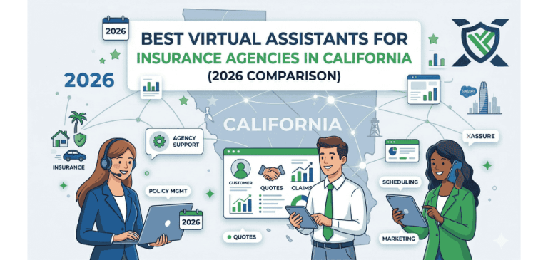 Best Virtual Assistants for Insurance Agencies in California (2026 Guide)