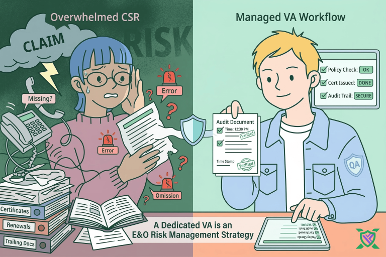 Why Your Agency E&O Risk Goes Up When Your CSR Is Overwhelmed