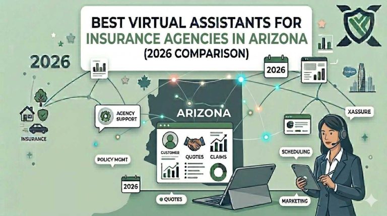 Best Virtual Assistants for Insurance Agencies in Arizona [Guide – 2026]