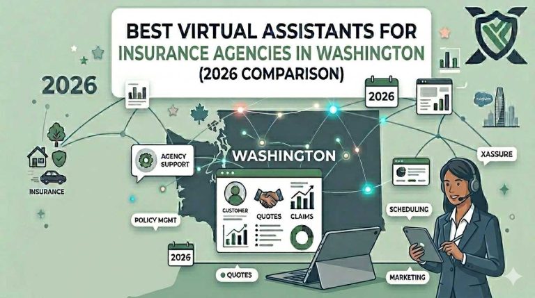 Best Virtual Assistants for Insurance Agencies in Washington: [2026 Guide]