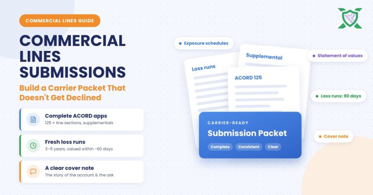 Commercial Lines Submissions: Building a Carrier Packet That Doesn’t Get Declined