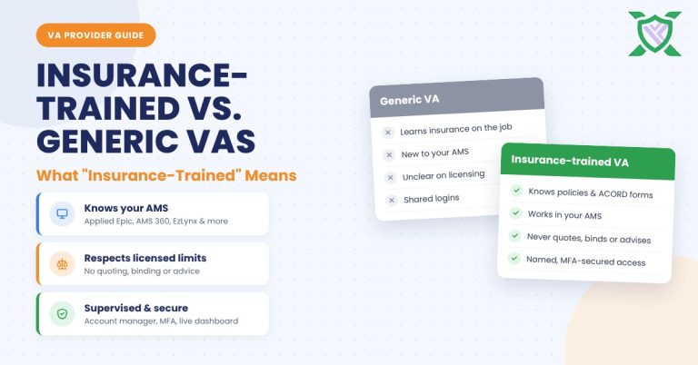 XAssure vs. Generic Offshore VA Firms: What “Insurance-Trained” Really Means