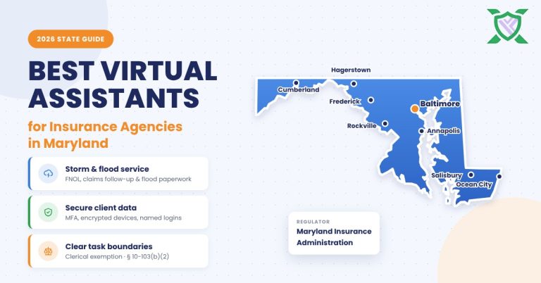 Best Virtual Assistants for Insurance Agencies in Maryland [2026 Guide]